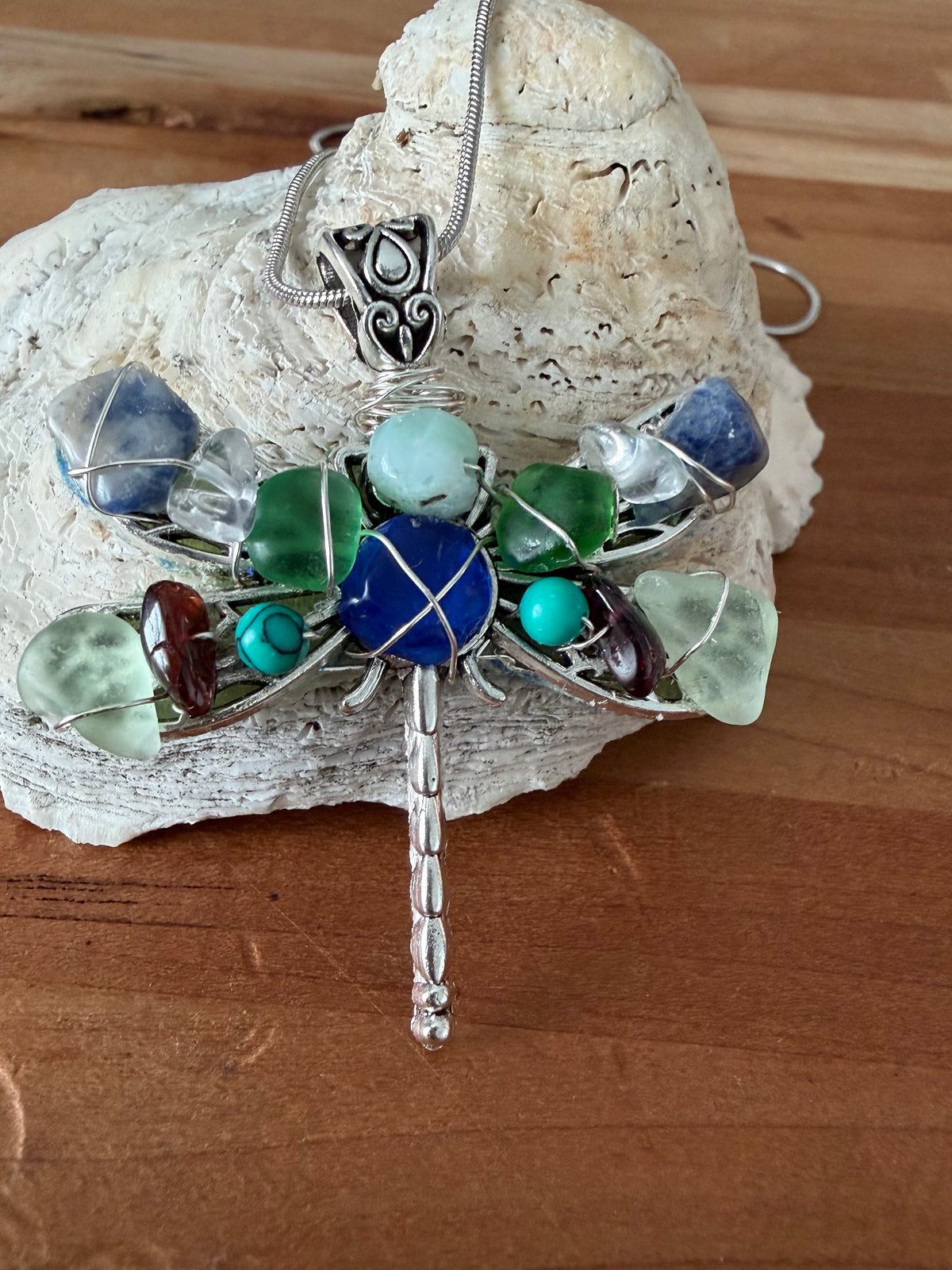Wings of Serenity - Dragonfly Necklace