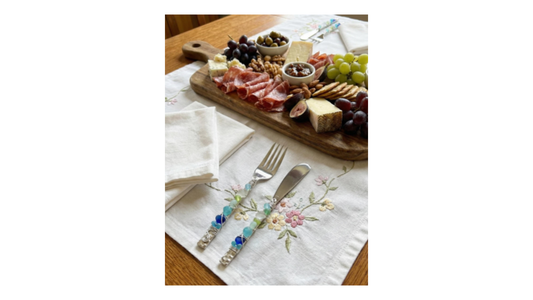 Beautiful table adorned cutlery