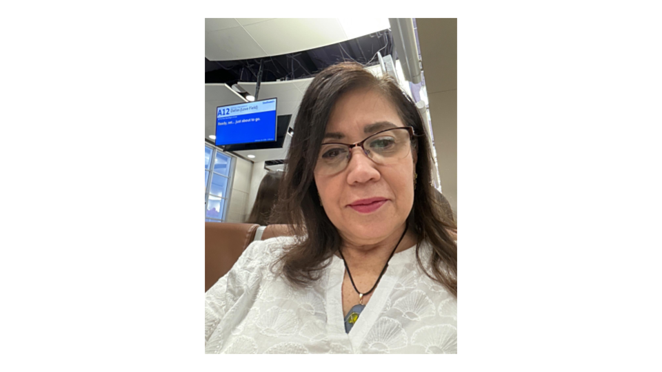 Mariel at DFW airport