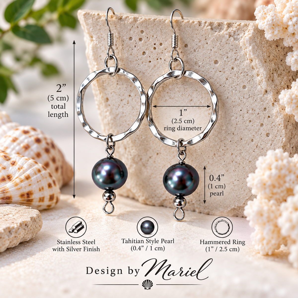Modern hoops, luminous pearls, and a touch of artisan elegance
