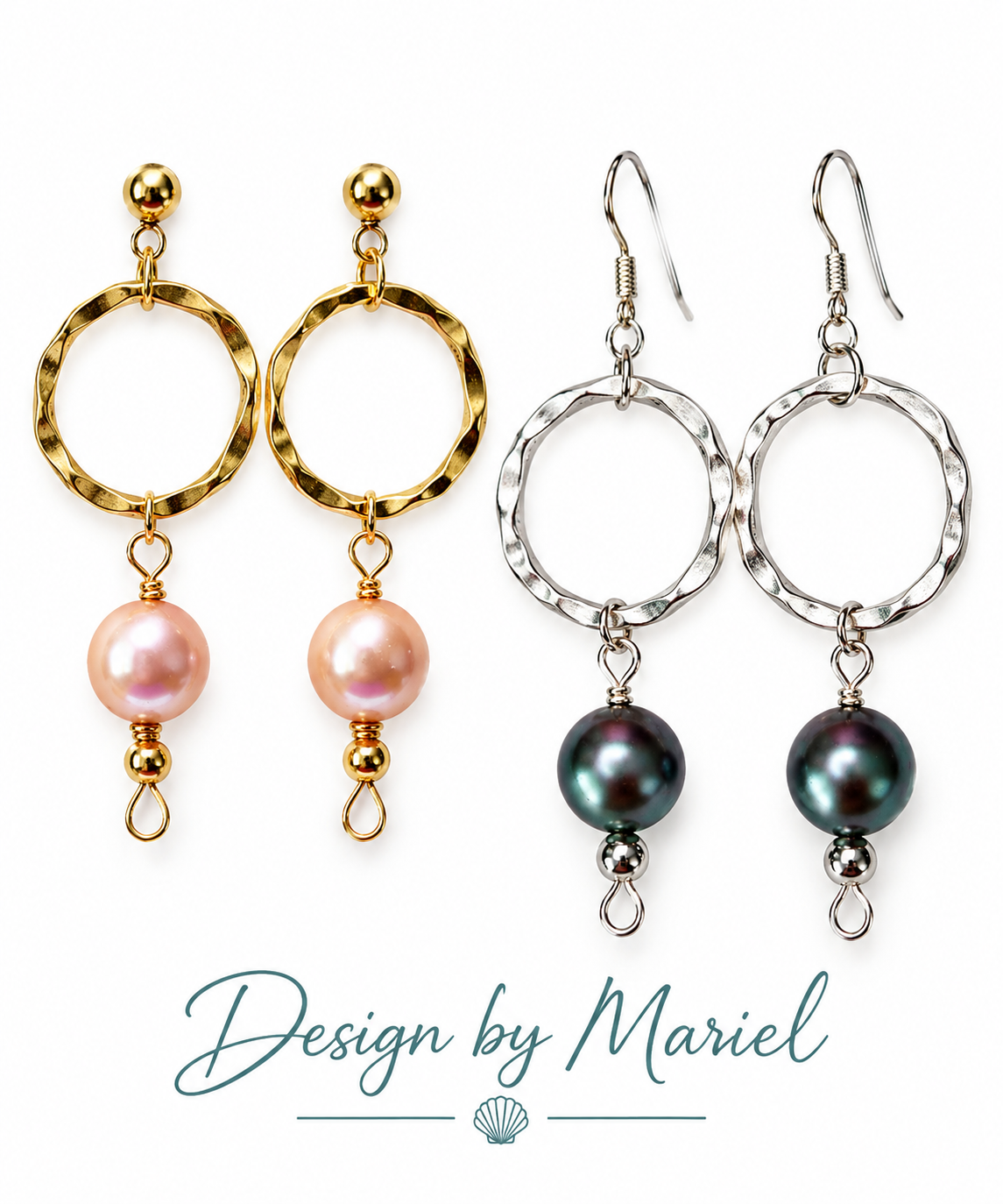 Modern hoops, luminous pearls, and a touch of artisan elegance