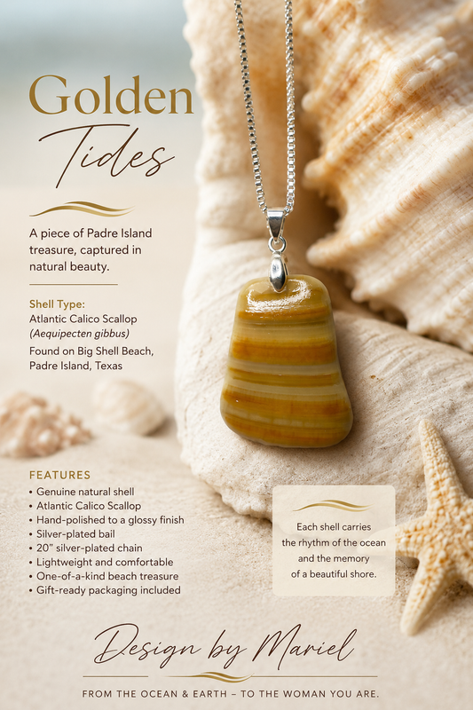 Golden Tides - Island Shell Necklace