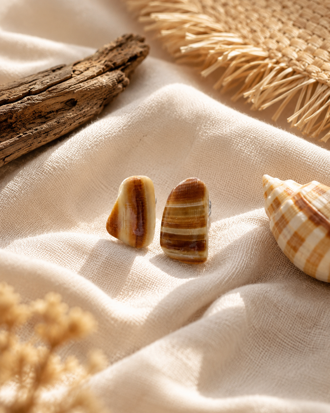 Coastal Shell Elegance Earrings