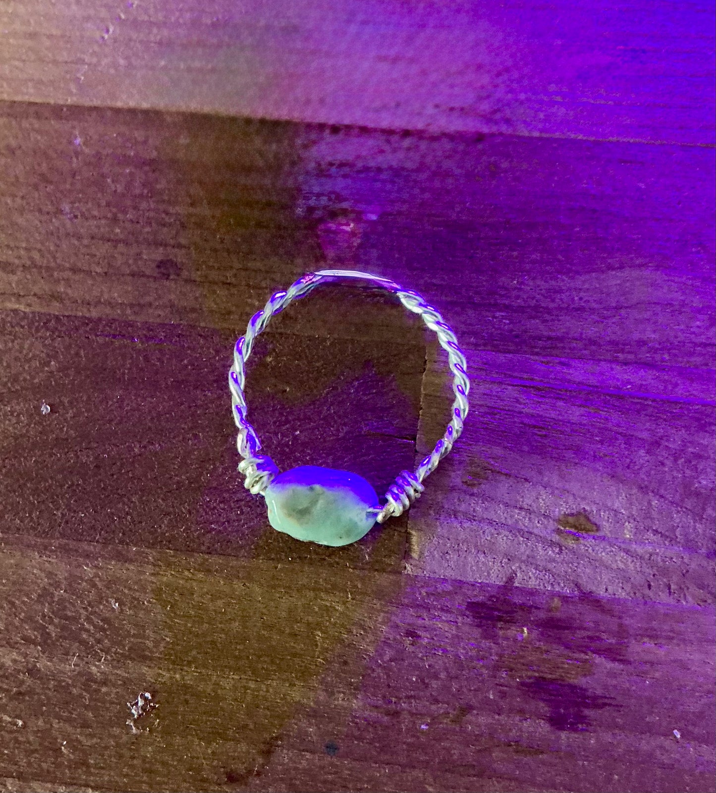Larimar Sea Breeze Ring