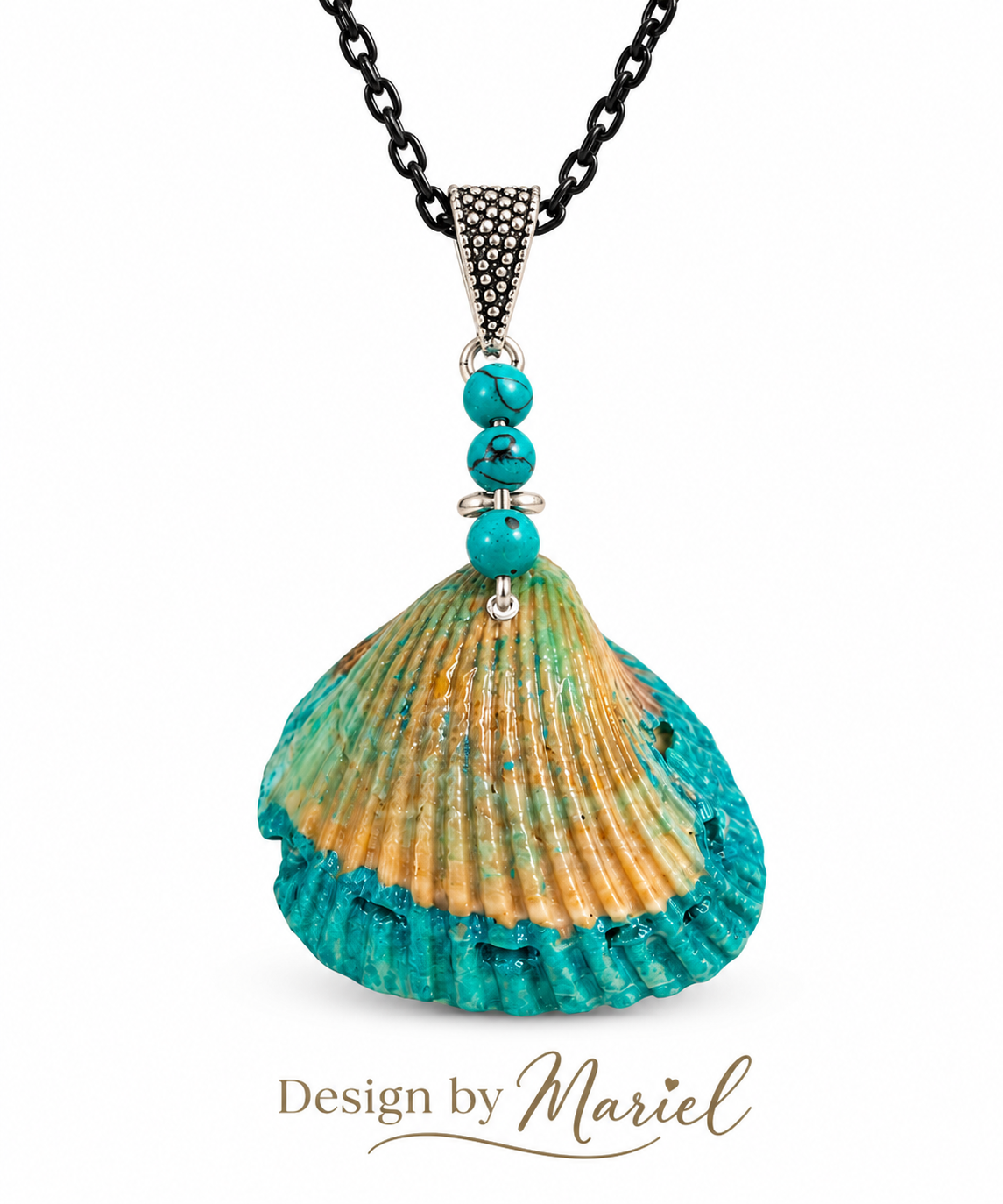 Ocean Breeze Turquoise Shell Necklace
